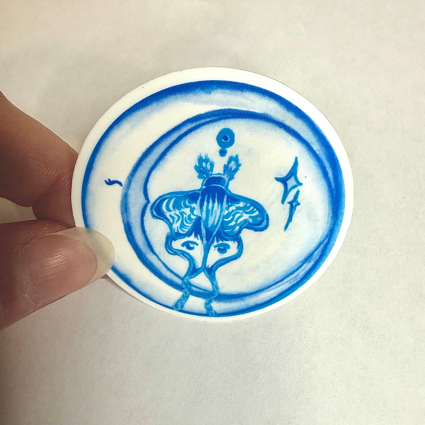 Moony Sticker