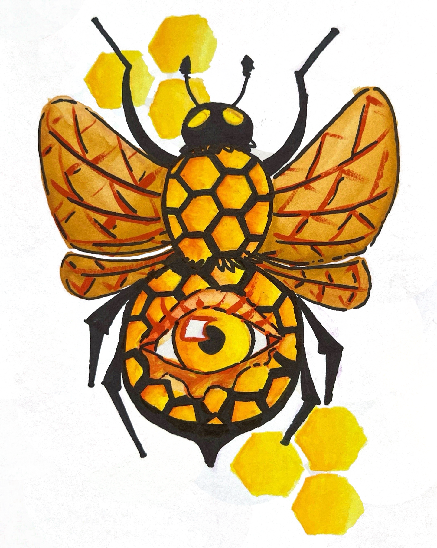 Bee Print